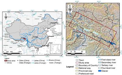 The evolution of glacial lake and glaciers and their potential impact on glacial debris flow activity in the Palong Zangbu catchment in Southeastern Tibet
